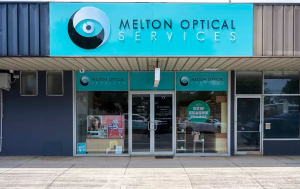 Contact Exterior of Melton Optical